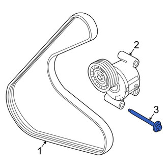 Lincoln OE - Belt Tensioner Pulley Bolt