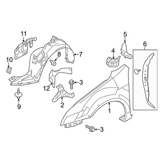 Lincoln OE - Fender & Components (Hybrid)
