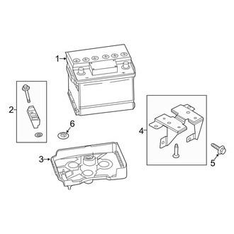 Lincoln OE - Electrical - Battery (Conventional), (2.5L)