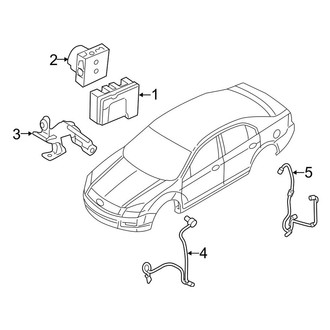 Lincoln OE - Electrical - ABS Components (Hybrid)