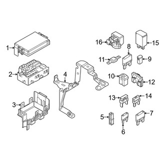 Lincoln OE - Electrical - Fuse & Relay (2.5L)