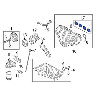 Lincoln OE - Engine Intake Manifold Gasket