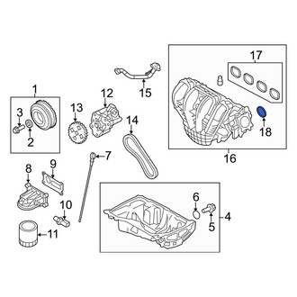 Lincoln OE - Engine Intake Manifold Gasket