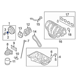 Lincoln OE - Engine Crankshaft Pulley Washer