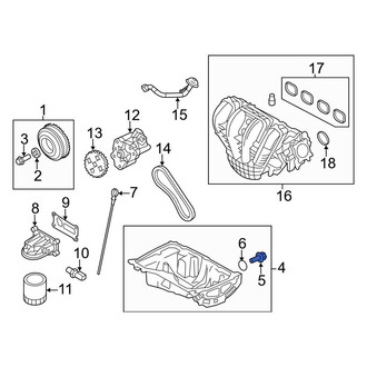 Lincoln OE - Engine Oil Drain Plug