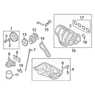 Lincoln OE - Engine / Transaxle - Engine Parts