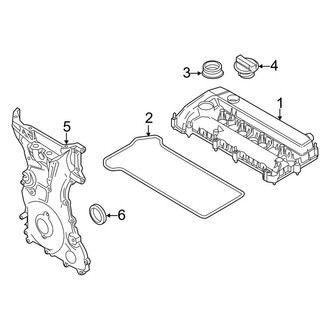 Lincoln OE - Engine / Transaxle - Valve & Timing Covers