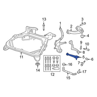 Lincoln OE - Front Right Lower Rearward Suspension Control Arm