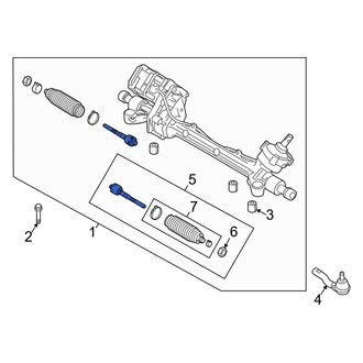 Lincoln OE - Inner Steering Tie Rod End