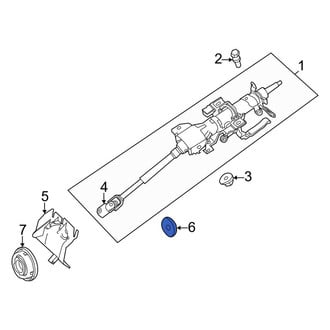 Lincoln OE - Steering Column Nut