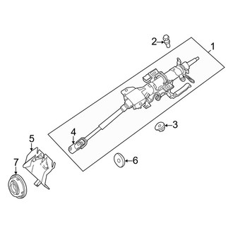 Lincoln OE - Steering Column Assembly (2.5L)