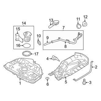 Lincoln OE - Fuel System Components