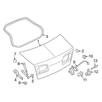 Lincoln OE - Trunk Lid - Lid & Components