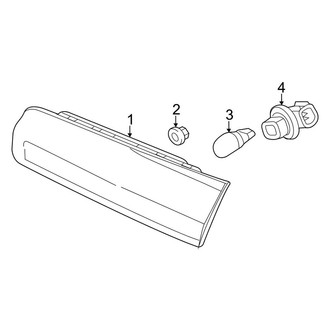 Lincoln OE - Rear Lamps - Backup Lamps (Hybrid)