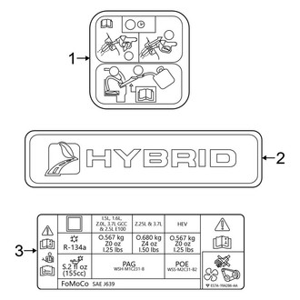 Lincoln OE - Information Labels - Labels
