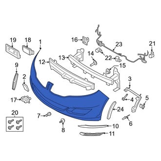 Lincoln OE - Front Bumper Cover