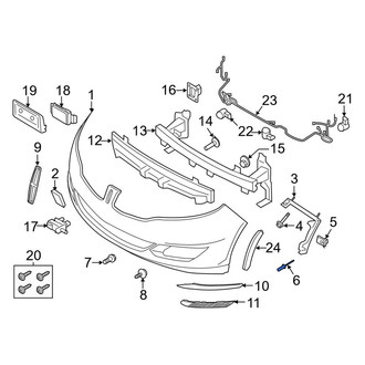 Lincoln OE - Bumper Guide Rivet