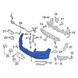 Lincoln OE - Front Bumper Cover