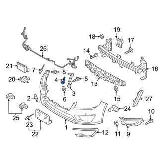 Lincoln OE - Bumper Cover Bolt
