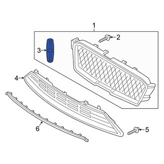 Lincoln OE - Front Grille Emblem