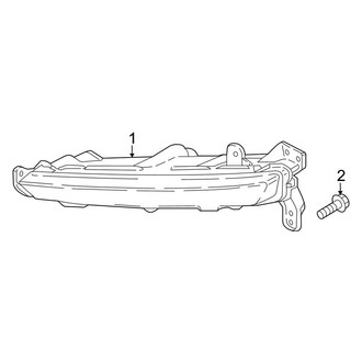 Lincoln OE - Front Lamps - Fog Lamps