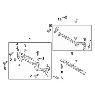 Lincoln OE - Radiator Support