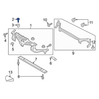Lincoln OE - Upper Radiator Support Panel Screw