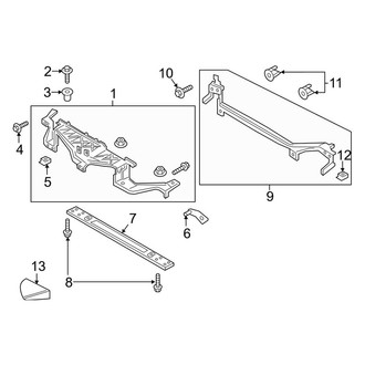 Lincoln OE - Radiator Support