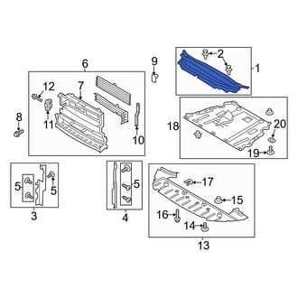 Lincoln OE - Front Radiator Support Access Cover
