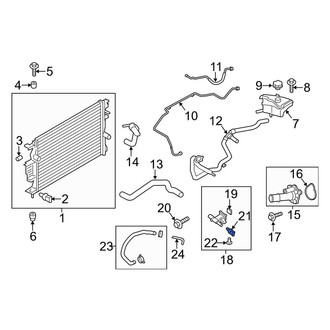 Lincoln OE - Engine Coolant Temperature Sensor