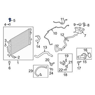 Lincoln OE - Radiator Mount Bracket