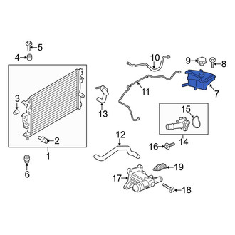 Lincoln OE - Engine Coolant Reservoir