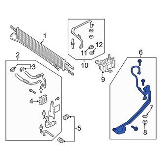 Lincoln OE - Automatic Transmission Oil Cooler Hose Assembly