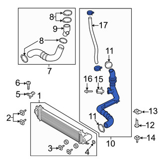Lincoln OE - Intercooler Pipe