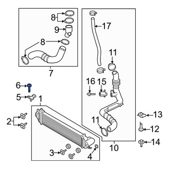 Lincoln OE - Manifold Absolute Pressure Sensor Bolt