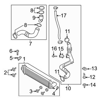 Lincoln OE - Cooling - Intercooler (2.0L)