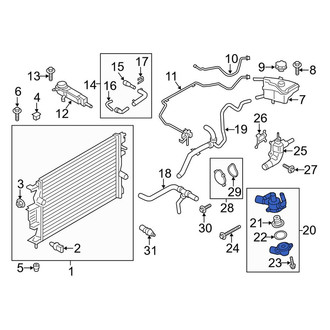 Lincoln OE - Engine Coolant Thermostat Kit