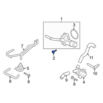 Lincoln OE - Engine Water Pump Bolt