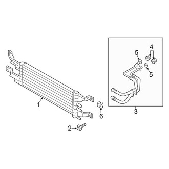 Lincoln OE - Cooling - Trans Oil Cooler (Automatic CVT Tr)