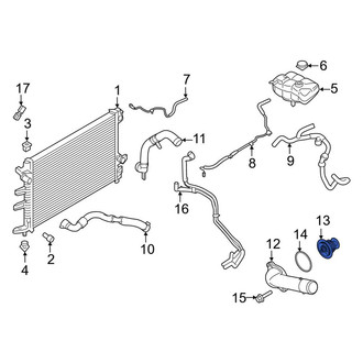 Lincoln OE - Engine Coolant Thermostat