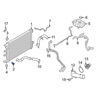 Lincoln OE - Radiator Drain Plug