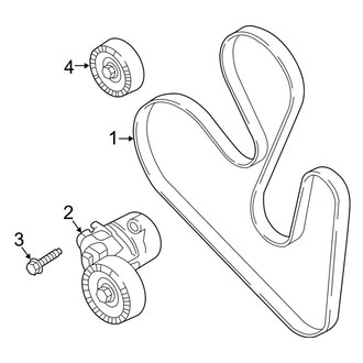 Lincoln OE - Cooling - Belts & Pulleys (Black Label / Reserve / Select 3.0L)