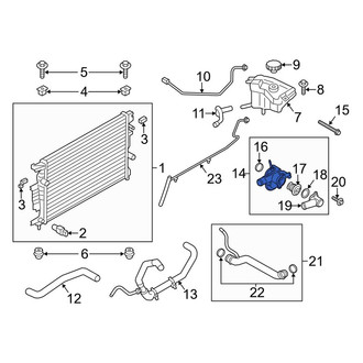 Lincoln OE - Engine Coolant Thermostat Kit