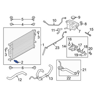 Lincoln OE - Radiator Drain Plug