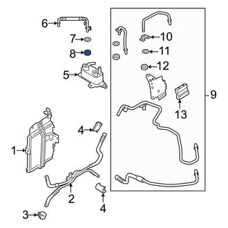 Lincoln OE - Automatic Transmission Oil Cooler Hose Seal