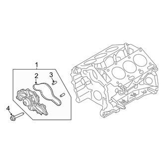 Lincoln OE - Cooling - Water Pump (3.7L)