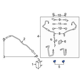 Lincoln OE - Transmission Oil Cooler Line Clip