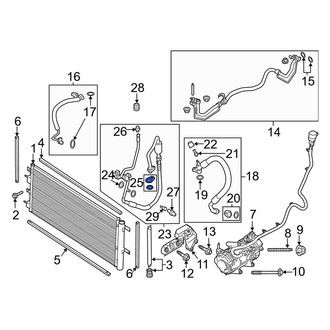 Lincoln OE - A/C Line O-Ring