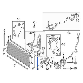 Lincoln OE - A/C Receiver Drier