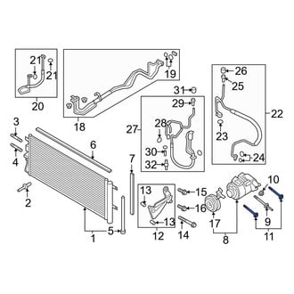 Lincoln OE - Belt Tensioner Bolt
